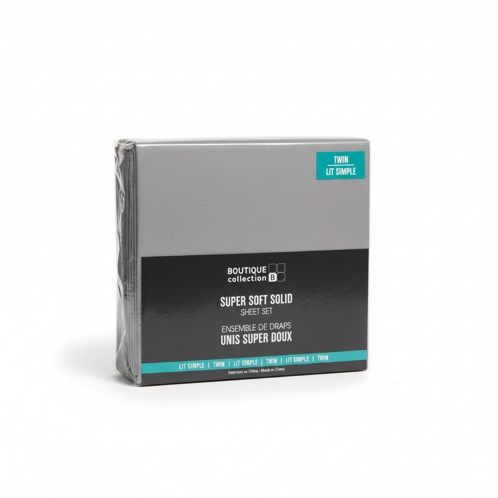 Drap unis simple- Gris