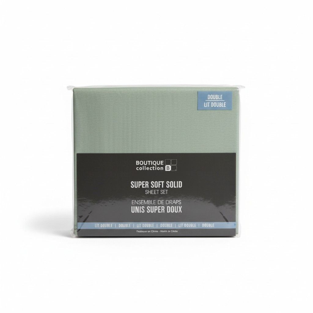 Drap unis double- Vert