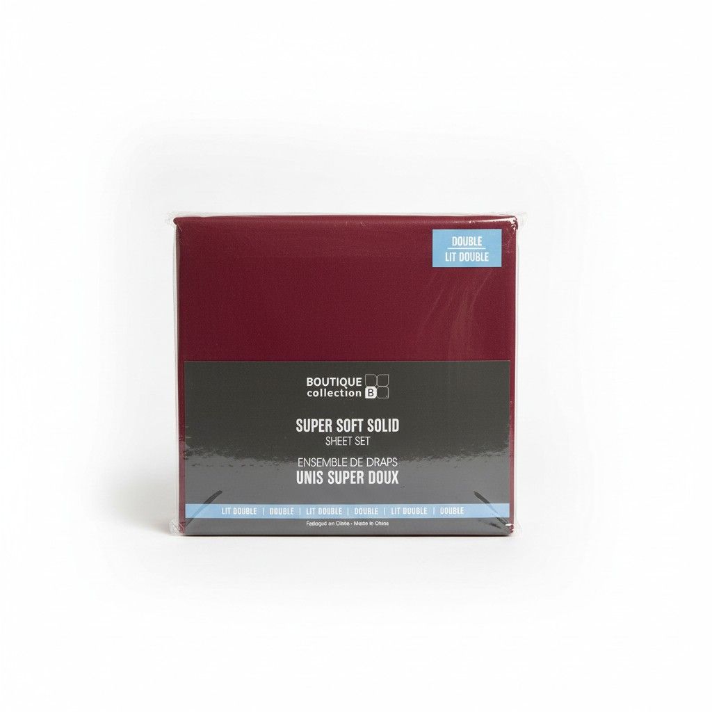 Drap unis double- Bourdeau