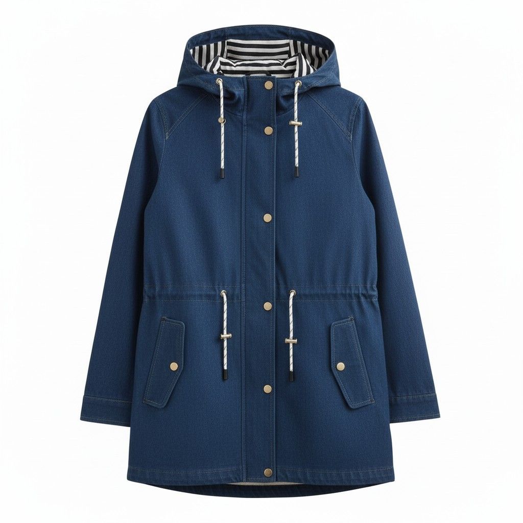 Manteau de pluie- Jean bleu- M