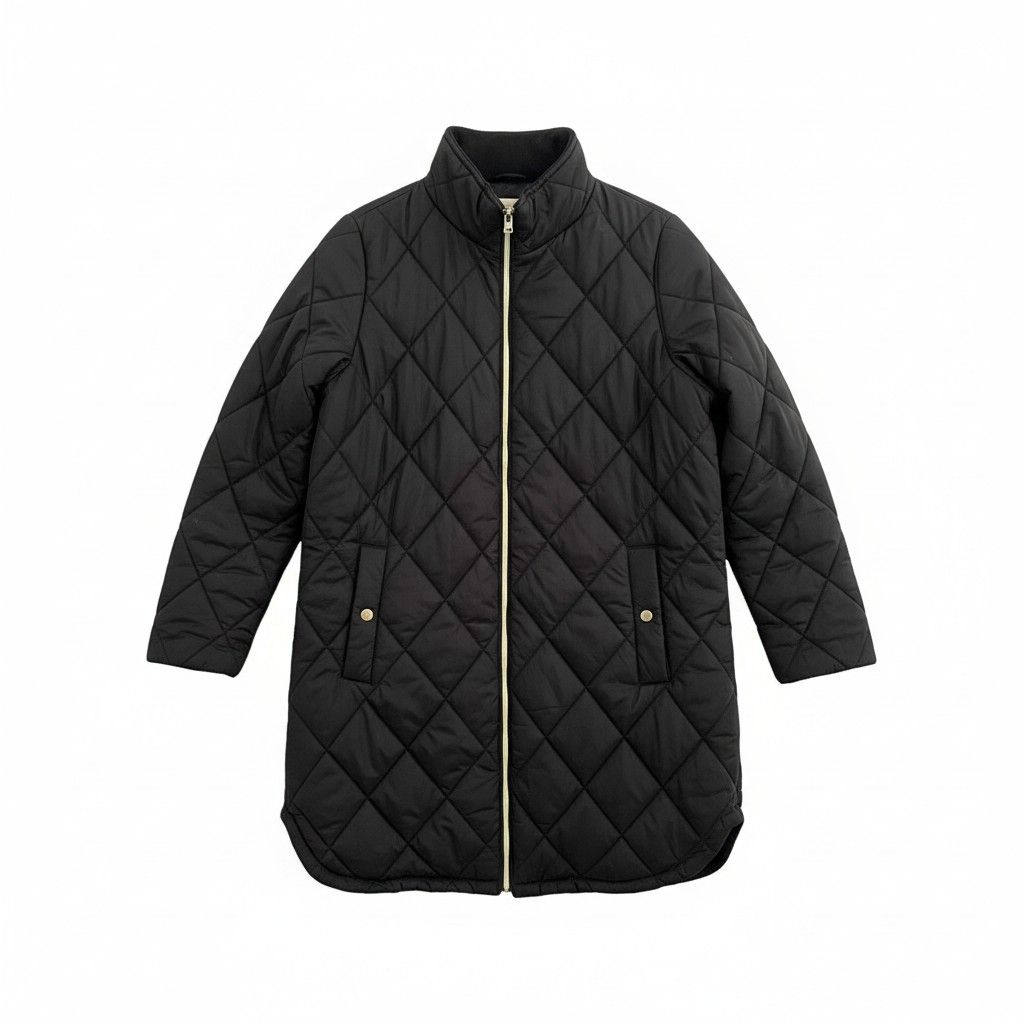 Manteau long- Noir- M