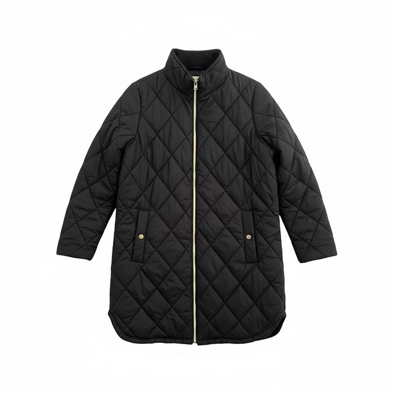 Manteau long- Noir- M
