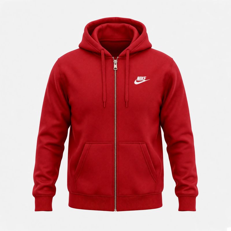 Veste Nike Brodée- Rouge- Medium
