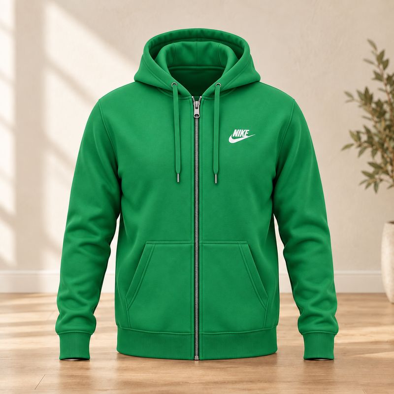 Veste Nike Brodée- Vert- Medium