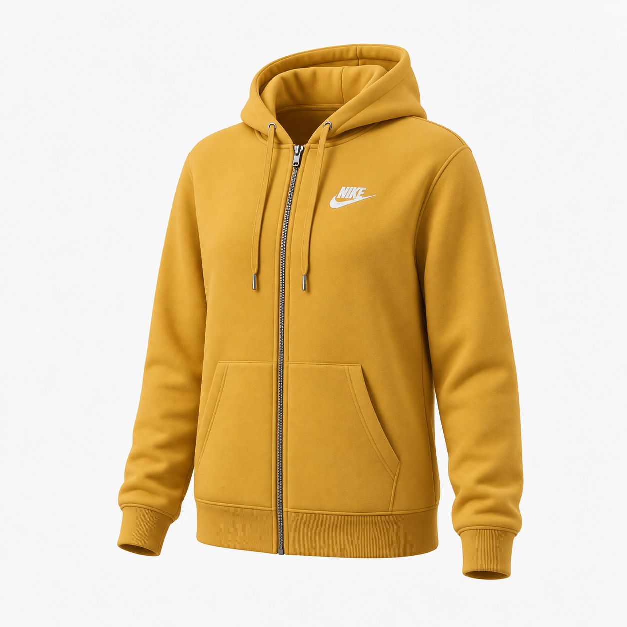 Veste Nike Brodée- Jaune- Large