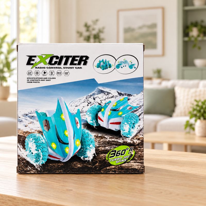 Exciter 360 Turbo spins