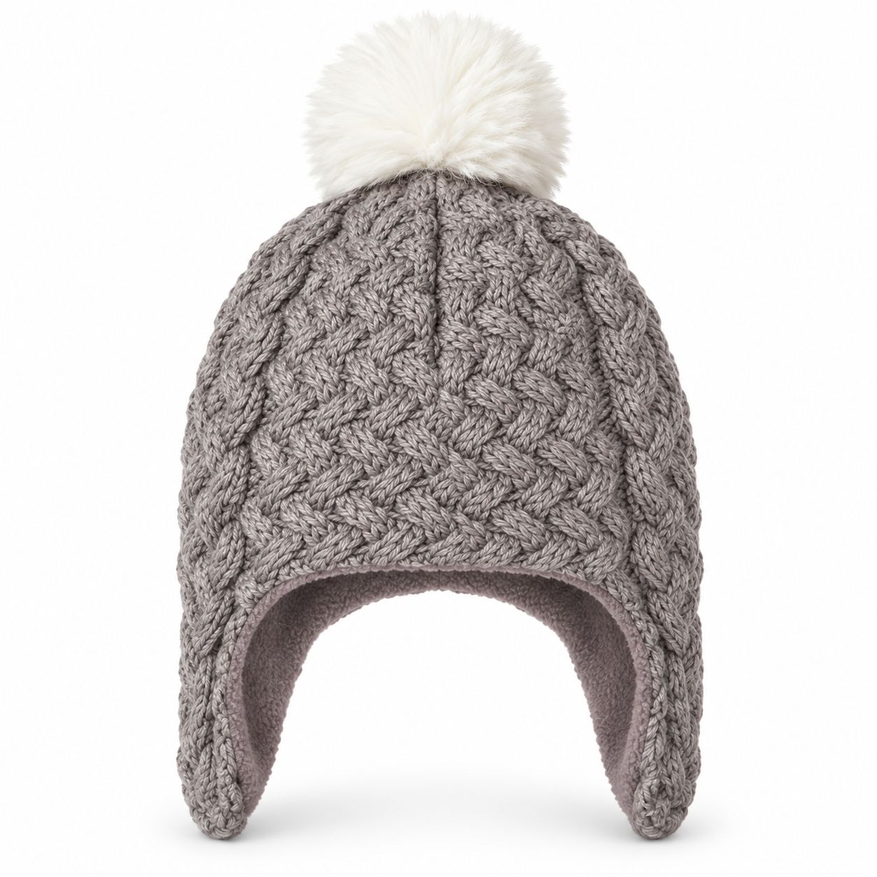 Tuque pour Enfant prune Avec pompom