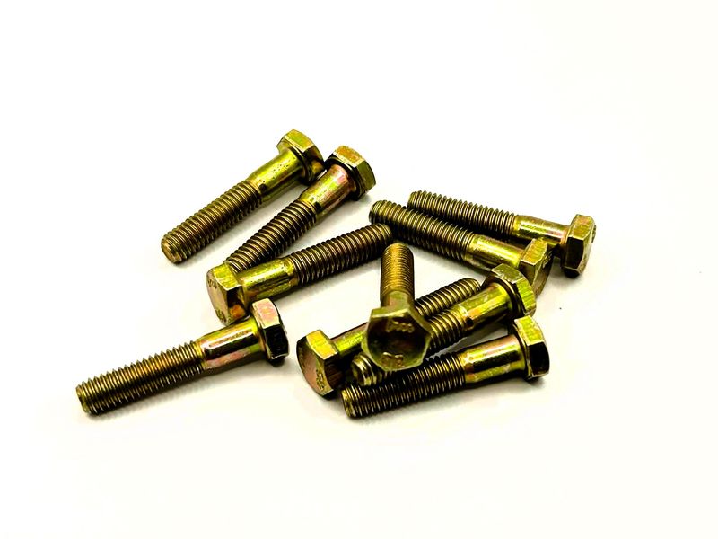 Geel Gepassiveerde Zeskantbout M6 x 30mm