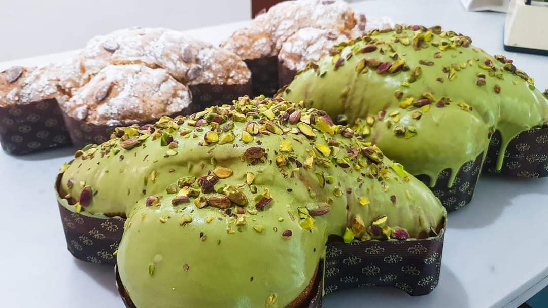 Colomba al pistacchio da 600 gr
