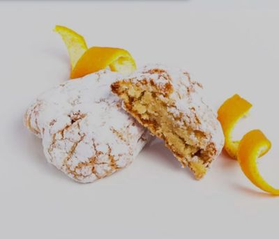 Paste di mandorla arancio da 500 gr