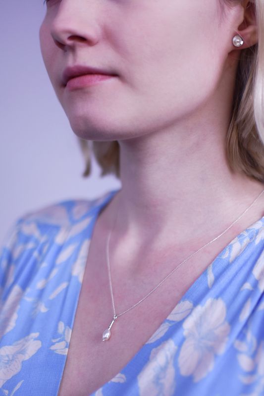 Drogocenna perła - naszyjnik M