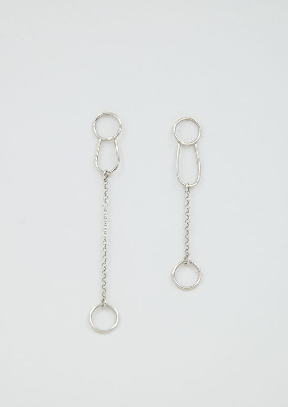 Deszcz - kolczyk ażur