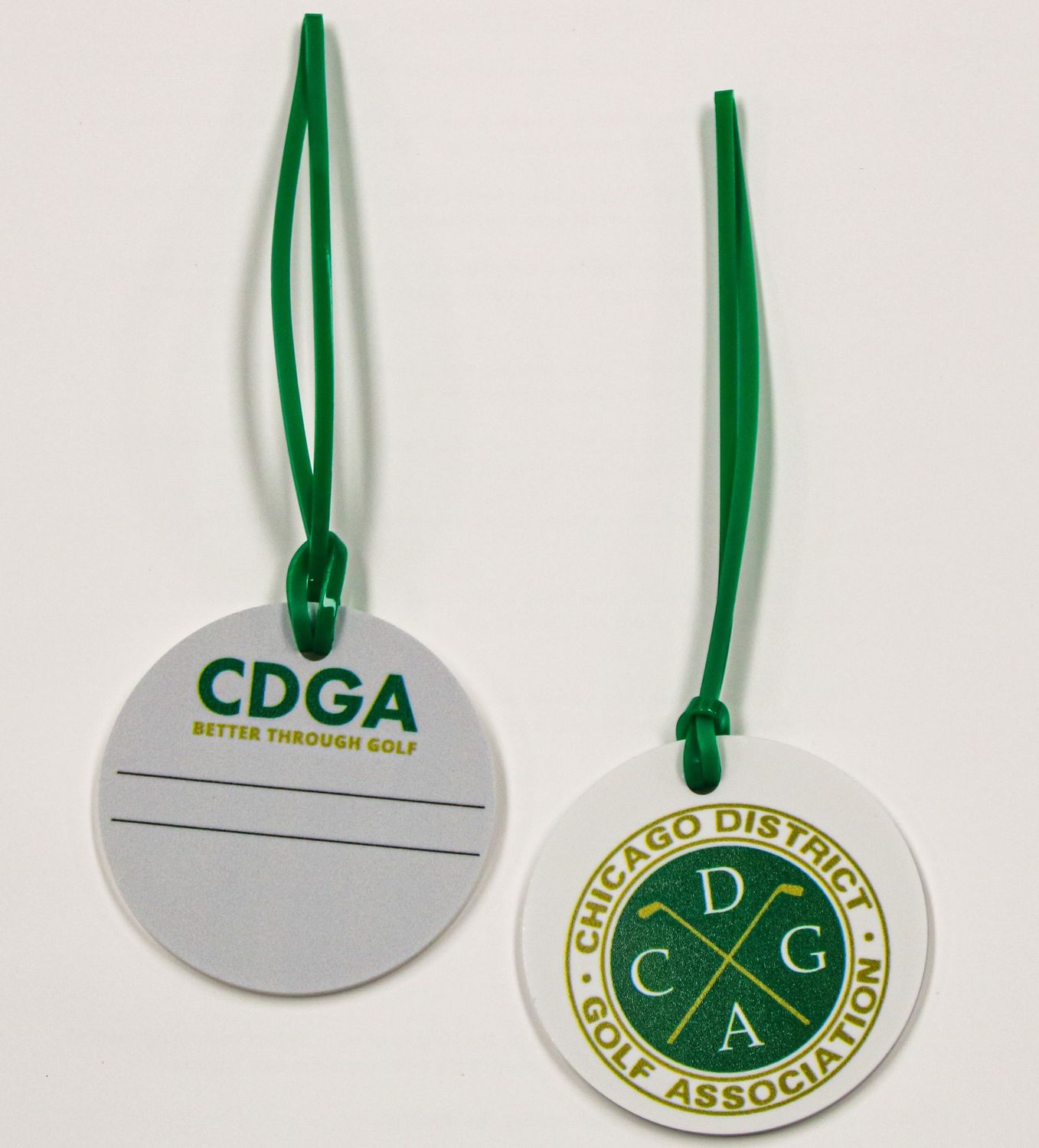 CDGA Rubber Bag Tag