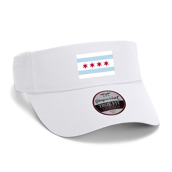 Imperial - Visor with Chicago Flag