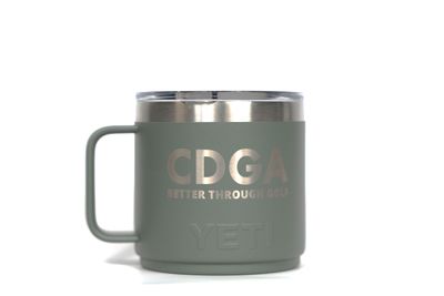 YETI - Rambler 14 oz Mug with CDGA Wordmark