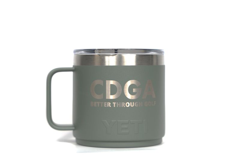 YETI - Rambler 14 oz Mug with CDGA Wordmark