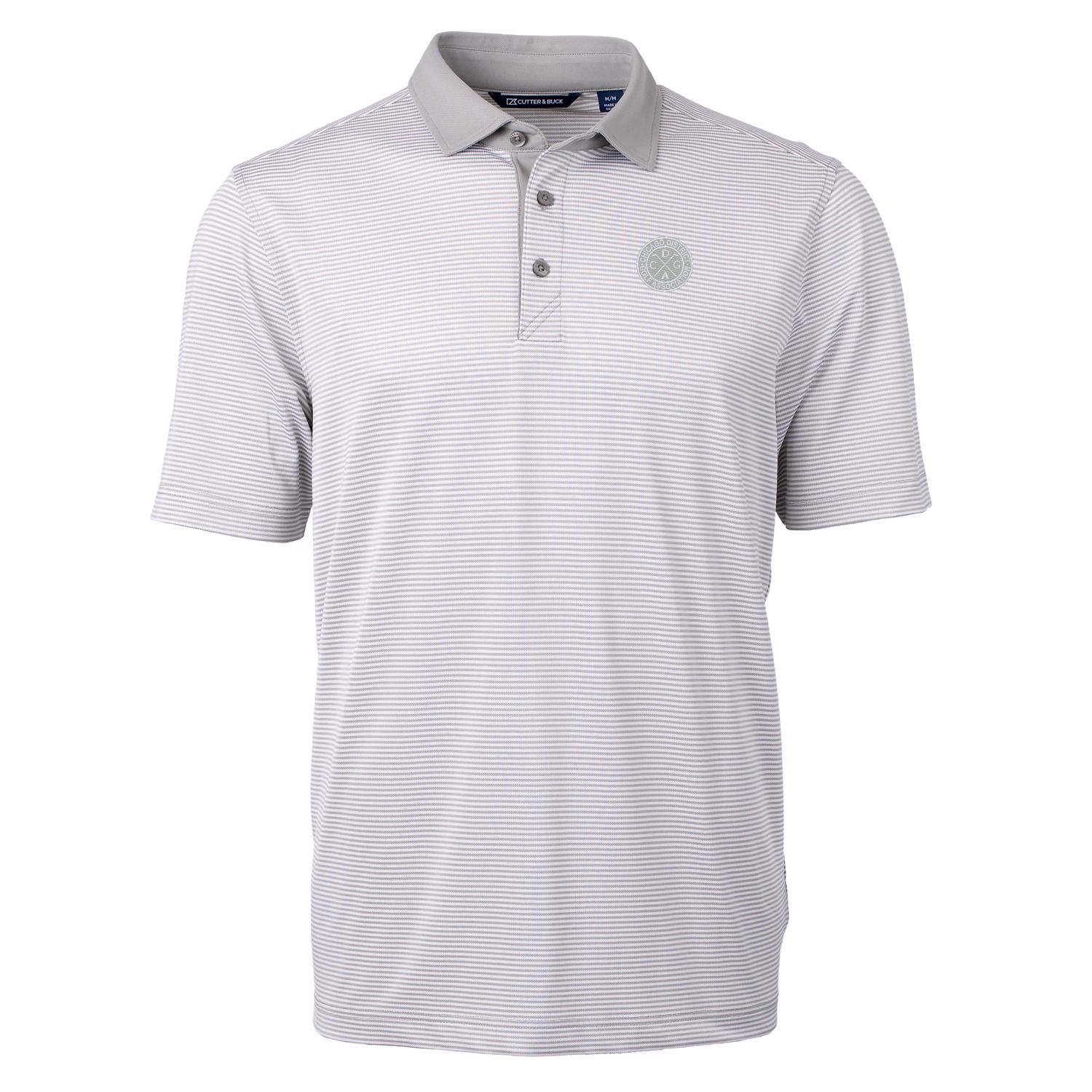 Cutter &amp; Buck - Forge Polo Tonal Stripe Tailored Fit with CDGA