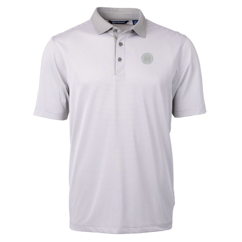 Cutter &amp; Buck - Forge Polo Tonal Stripe Tailored Fit with CDGA
