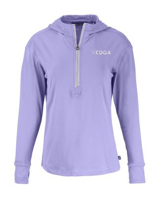Cutter &amp; Buck - Daybreak Women&#39;s Half Zip Hoodie with CDGA Wordmark
