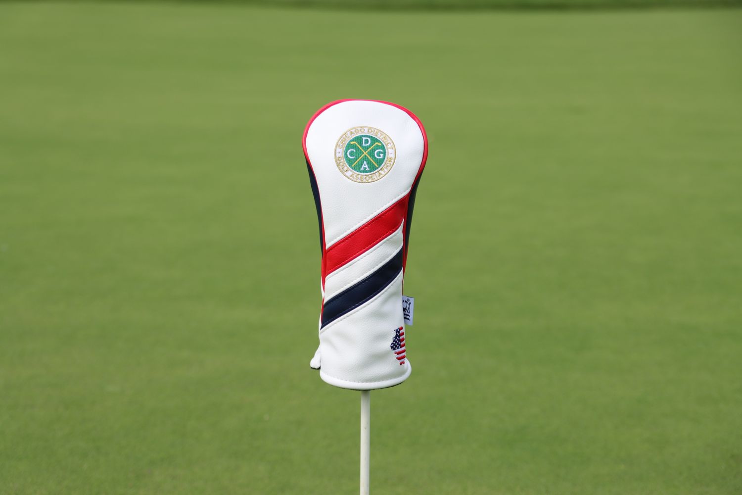 PRG - CDGA/IL/USA Flag Rescue Headcover, Color: IL/USA, Size: Rescue