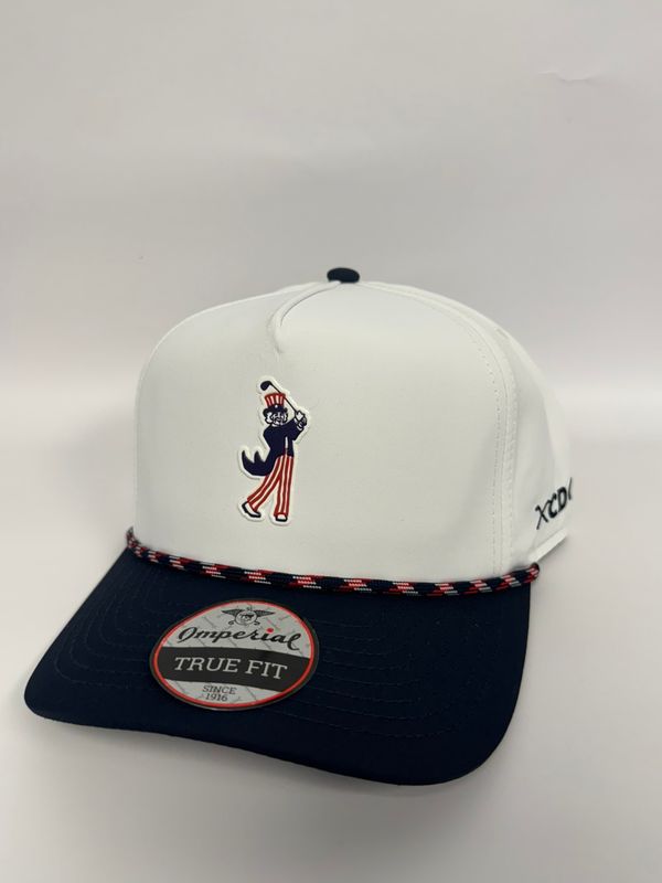 Imperial - 5054T White/Navy and Rope with Uncle Slam