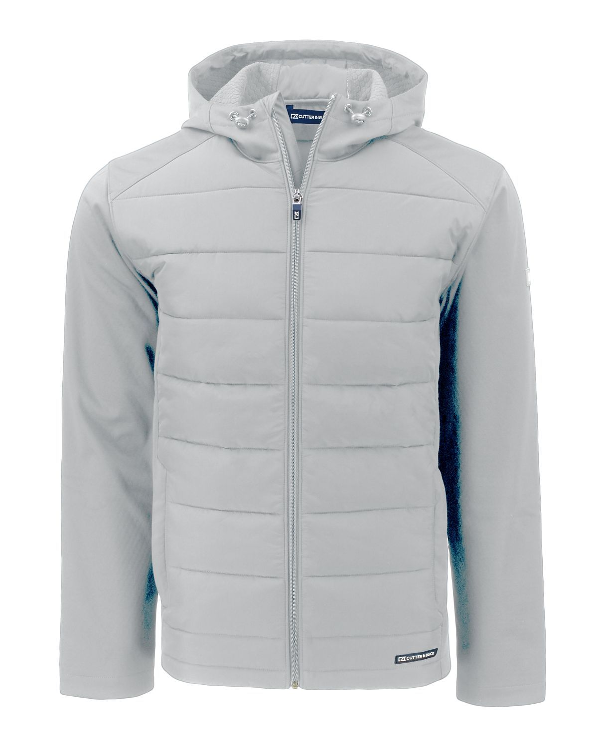 Cutter &amp; Buck - Evoke Hybrid Softshell Recycled Full Zip Men&#39;s Hooded Jacket