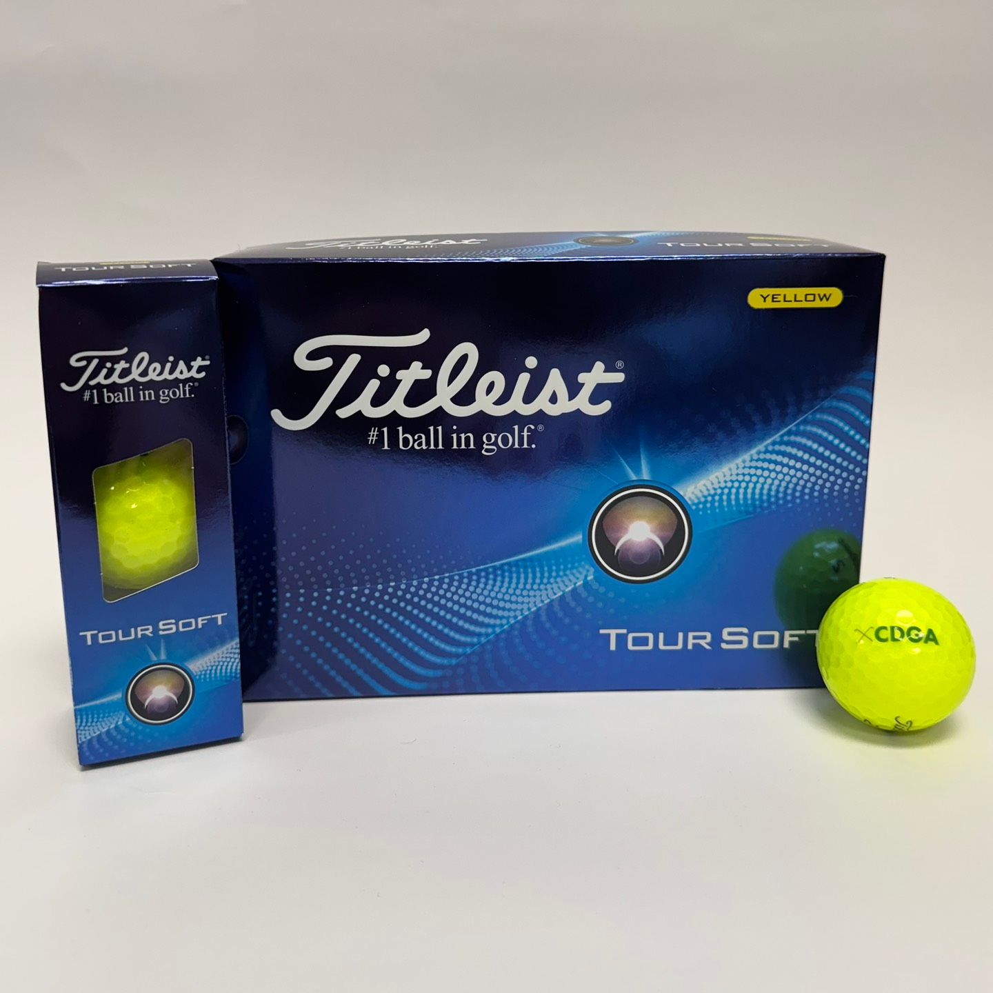 Titleist Tour Soft, Color: Yellow