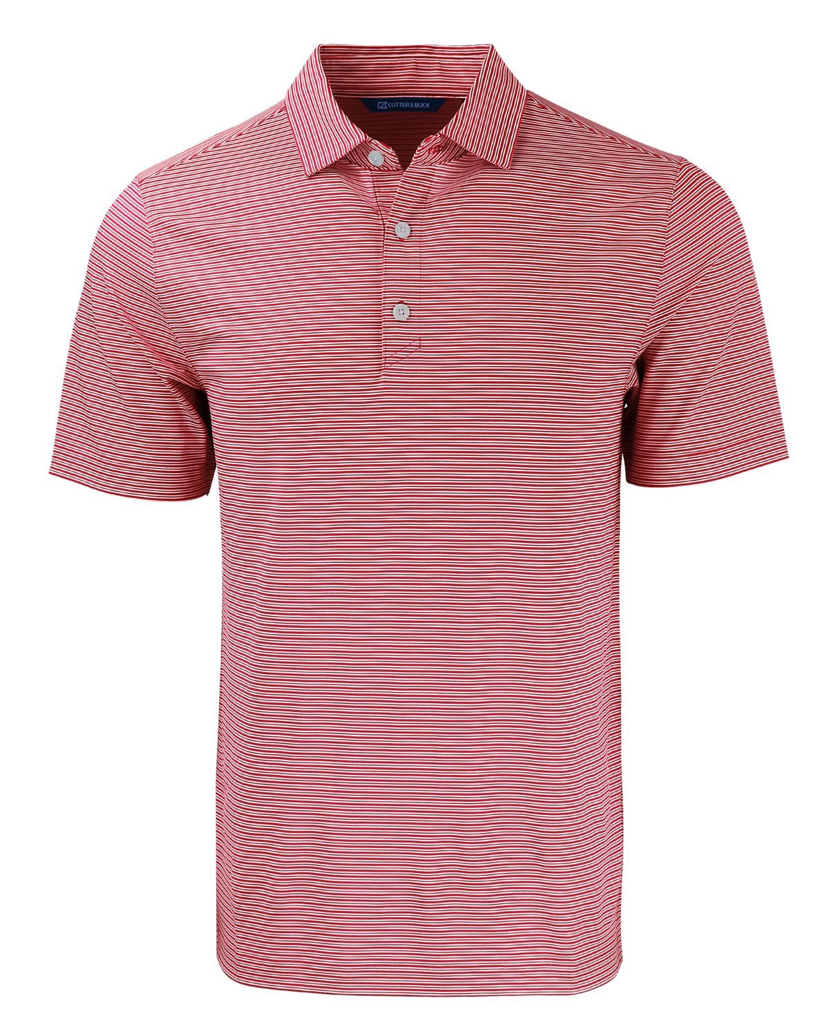 Cutter &amp; Buck - Forge Eco Double Stripe Stretch Recycled Men&#39;s Polo