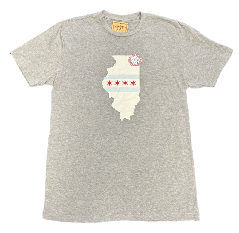 Men&#39;s Seabreeze T-Shirt - State of IL with CDGA