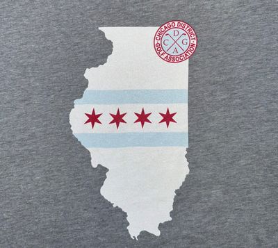 Men's Seabreeze T-Shirt - State of IL with CDGA