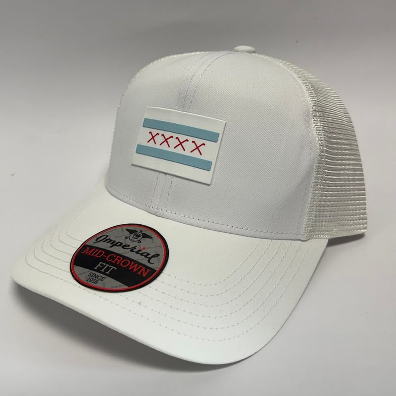 Imperial - 1988M White with Chi Flag/Clubs