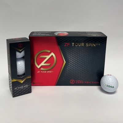 Zero Friction - Tour Spin CDGA Golf Balls