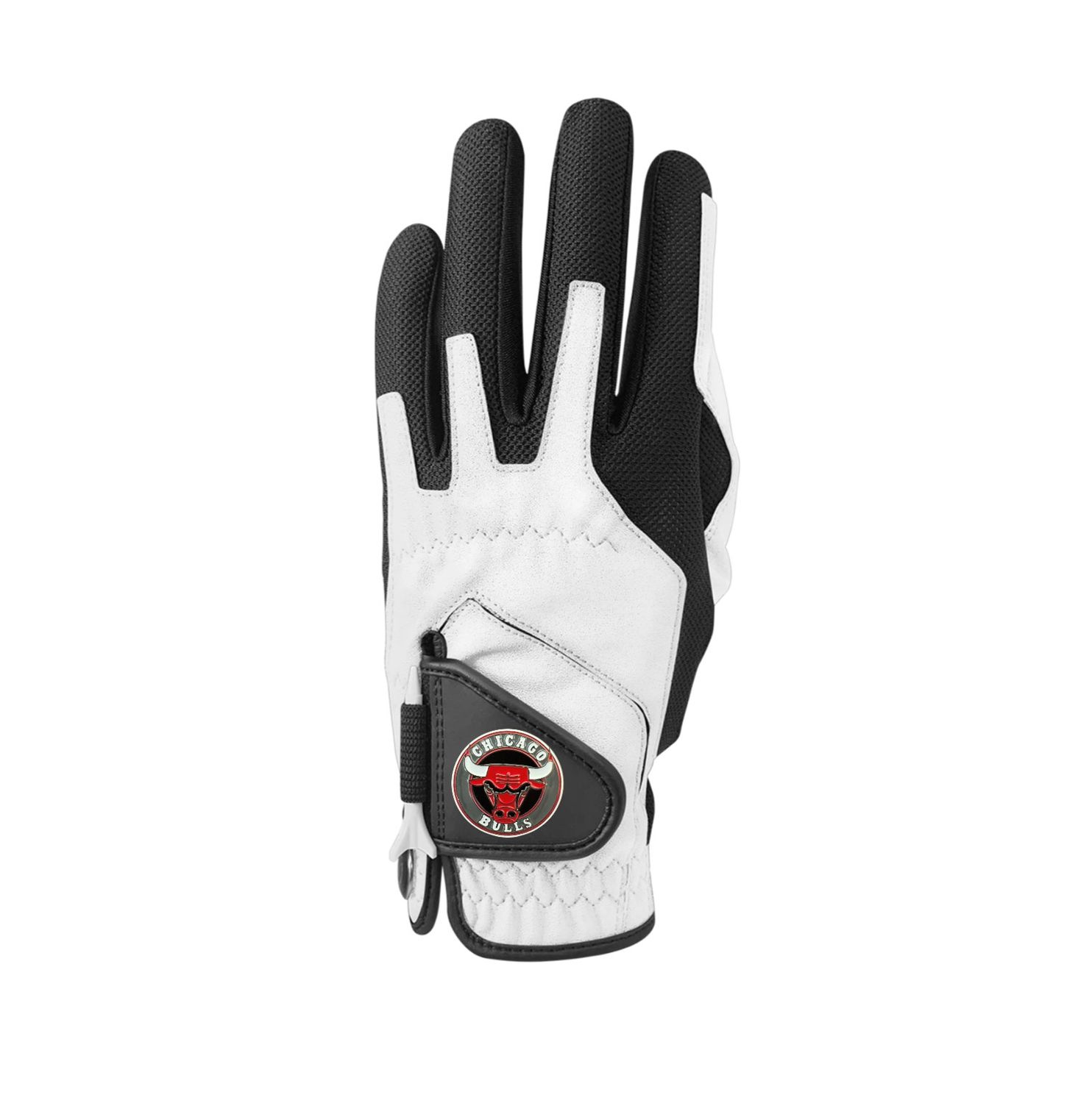 Zero Friction College Glove - Chicago Bulls, Color: White