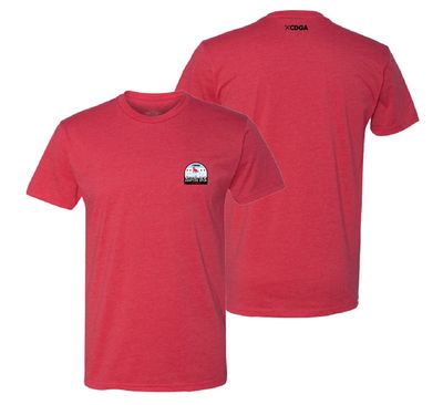 Imperial Men&#39;s Seabreeze T-Shirt, Adaptive Open - Red