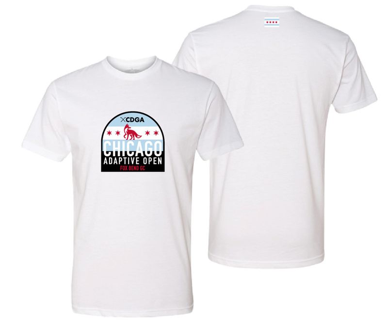 Imperial Men&#39;s Seabreeze T-Shirt, Adaptive Open - White