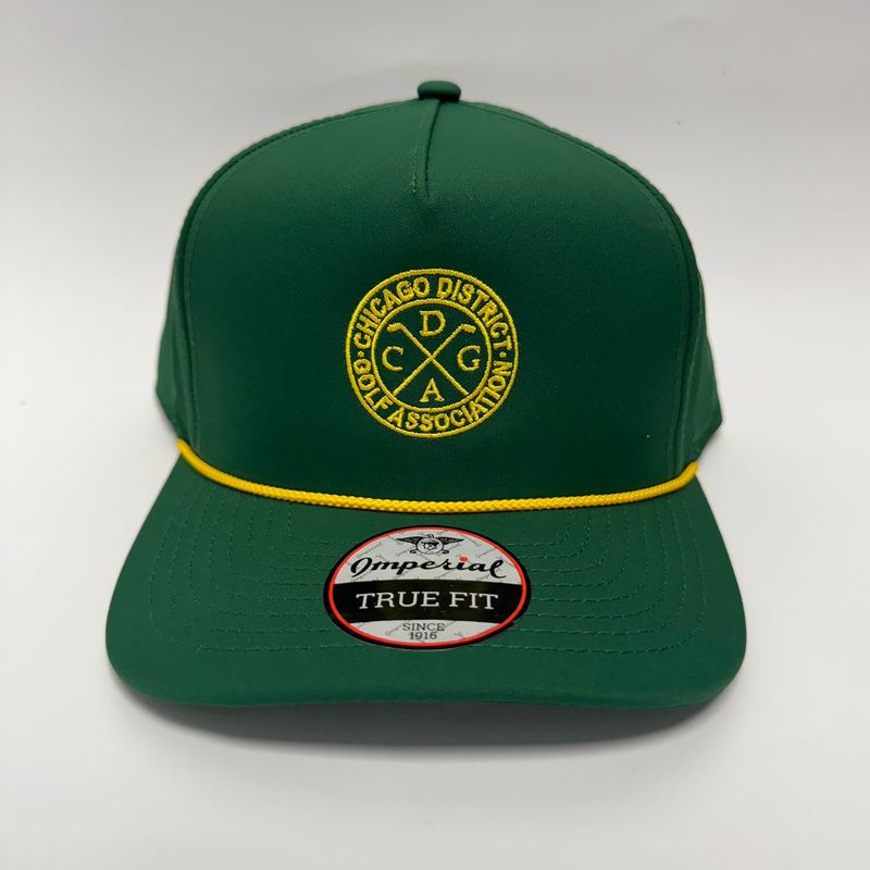Imperial - 5054 Green CDGA Rope Cap