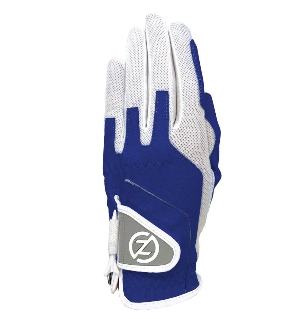 Zero Friction - Ladies Left Hand Performance Golf Gloves, Color: Blue