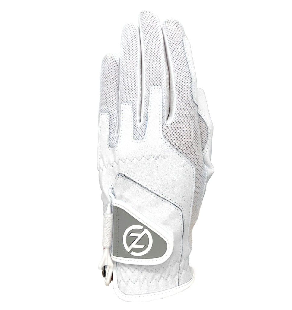 Zero Friction Ladies Right Hand Performance Golf Gloves, Color: White