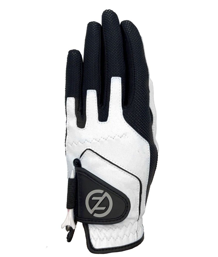 Zero Friction Youth Performance Golf Gloves - Left Hand, Color: White