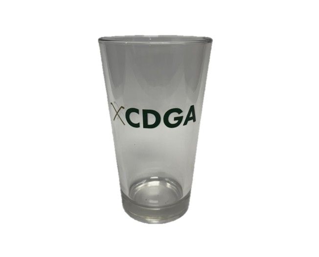 CDGA Logoed Pint Glass
