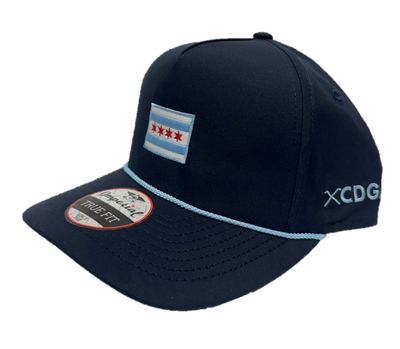 Imperial - 5054 Navy with Light Blue Rope with Chicago Flag