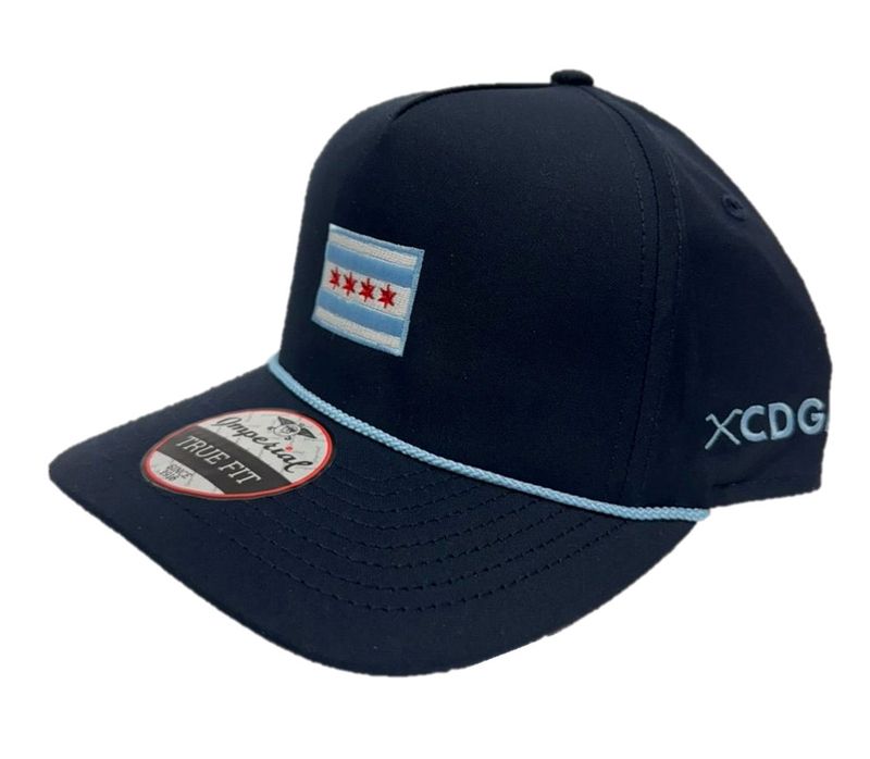 Imperial - 5054 Navy with Light Blue Rope with Chicago Flag