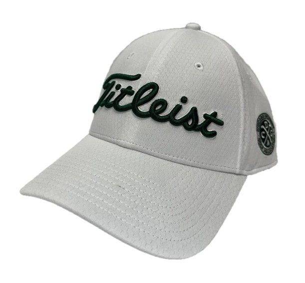 Titleist - Tour Elite Fitted Hat, Color: White/Hunter