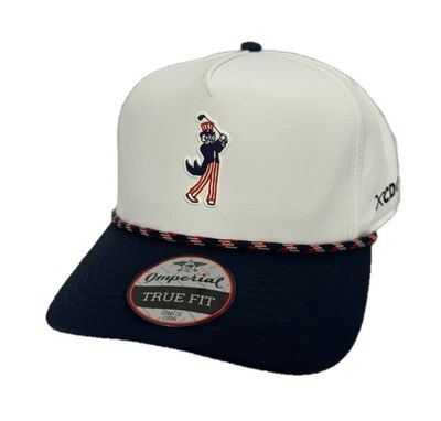 Imperial - 5054T White/Navy and Rope with Uncle Slam