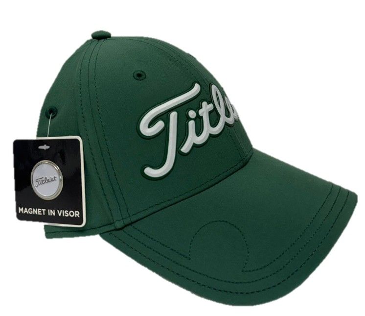 Titleist - Players Performance Ball Marker Hat, Color: Hunter/White