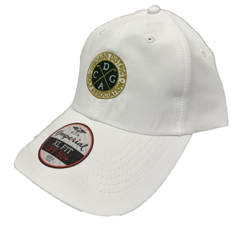 Imperial - XL210P  CDGA Cap, Color: White