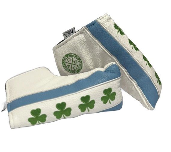 Elite Studio Shamrock Chicago Flag Blade Headcover