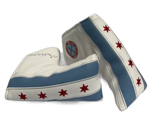 Elite Studio Chicago Flag/Skyline Blade Putter Cover