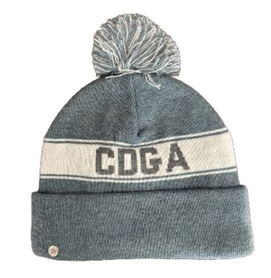 Imperial - IL/USA Knit Beanie with Pom, Slate