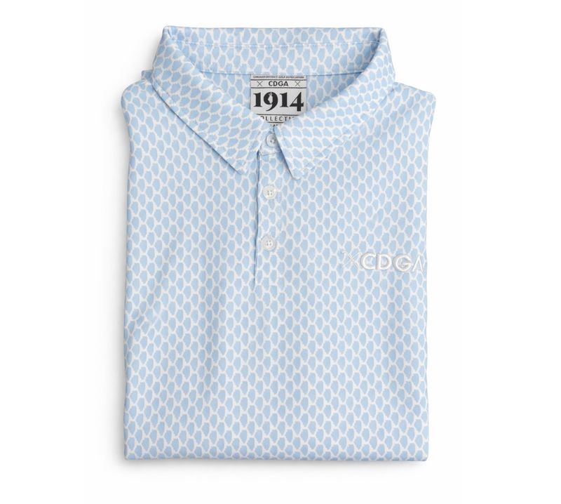 1914 Collection State of Illinois, Chicago Flag Polo